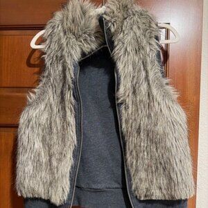 Victoria’s Secret PINK Reversible Faux Fur Vest